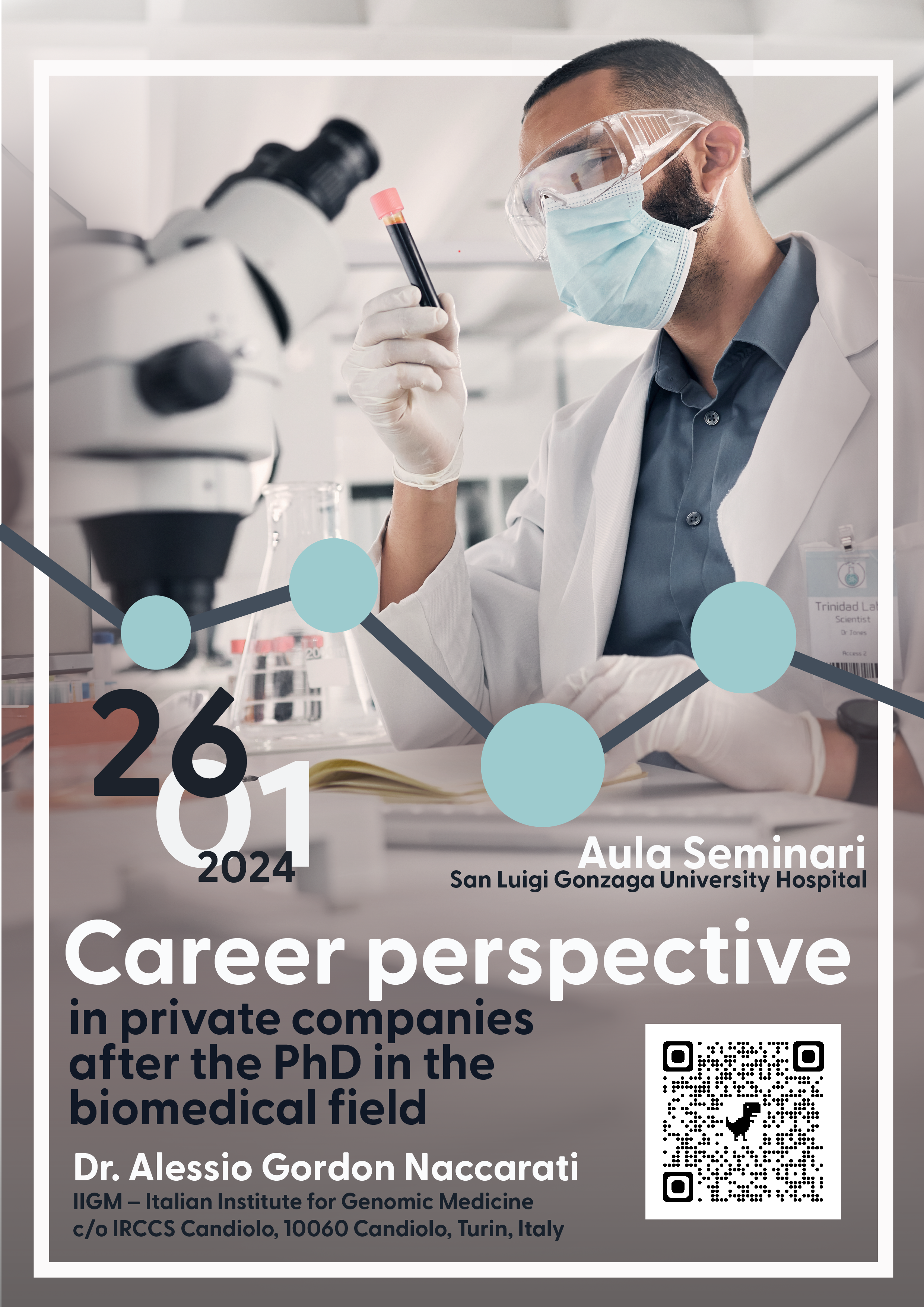 Career perspective in private companies after PhD in the biomedical field